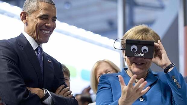 Обама порадовался за «тусовщицу» Меркель