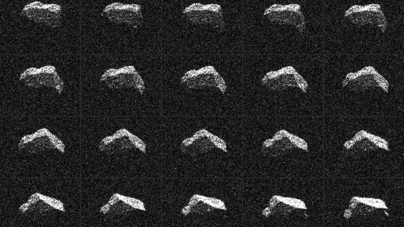 Ученые поделились снимками необычного астероида, пролетевшего рядом с Землей