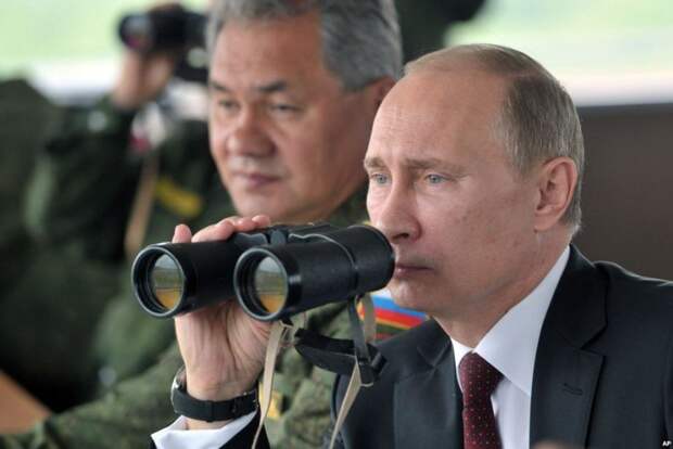 Путин и опереточный министр Шойгу никогда не были на реальной войне