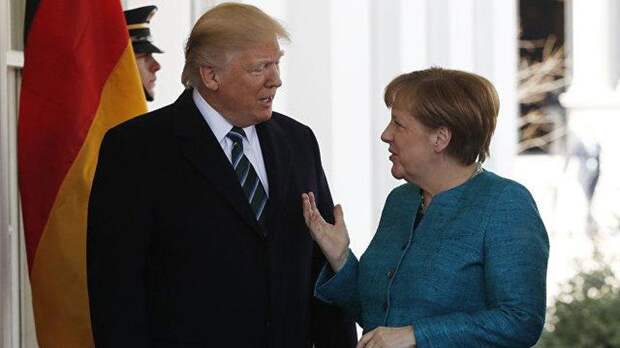Стало известно, какой главный вопрос Трамп задал Меркель