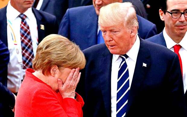 Немецкий бундестаг: Меркель – американская подстилка