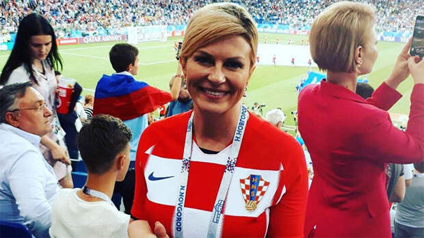 Президент Хорватии сделала прогноз на матч национальной команды с Россией в 1/4 финала ЧМ-2018