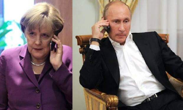 Путин и Меркель решили вопрос будущего Украины