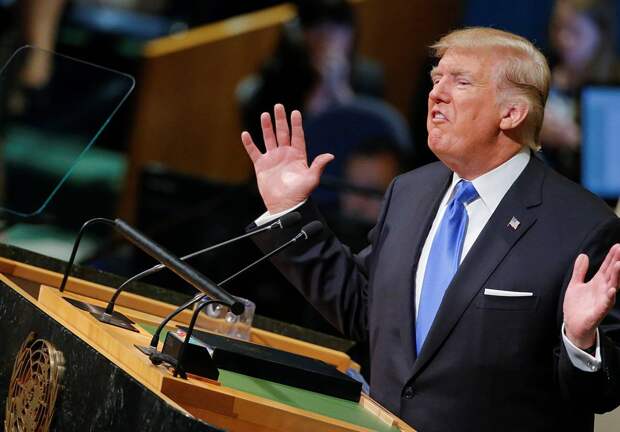 Речь Трампа рассмешила Генассамблею ООН