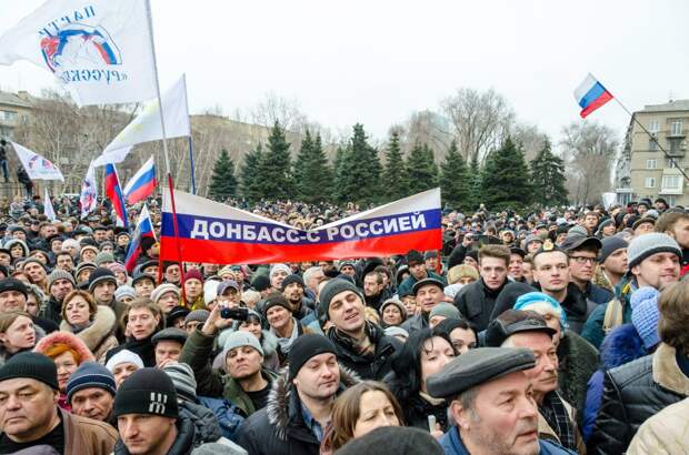 &quot;Донбасс и Россия едины, и никто не в силах нас разъединить&quot;