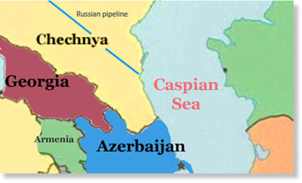 Расположенный на Каспии Азербайджан обладает крупными запасами нефти и газа.