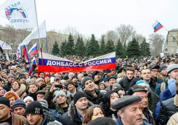 &quot;Донбасс и Россия едины, и никто не в силах нас разъединить&quot;