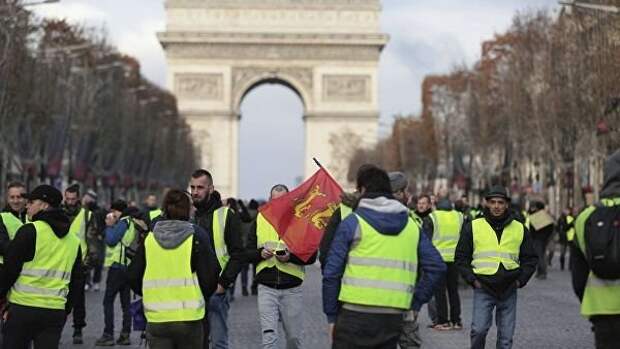 Звезда киевского Майдана ввязалась в побоища в Париже