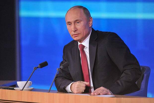 Пресс-конференция Владимира Путина свела украинских патриотов с ума
