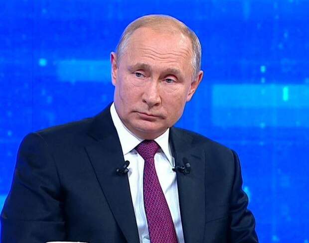 Путин назвал полной чушью обвинения в адрес России в оккупации Донбасса