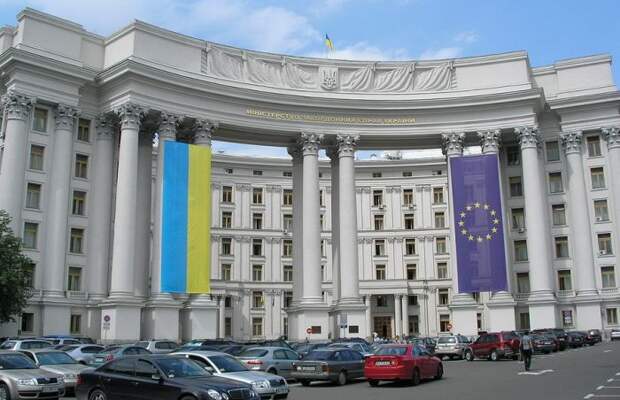 Здание МИД Украины – типичный пример сталинского ампира