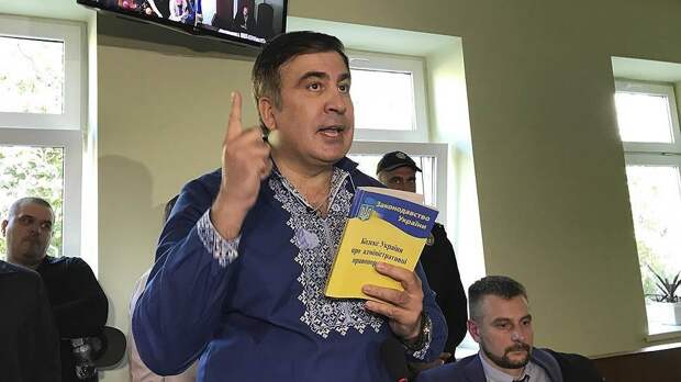 ЦИК Украины отказала Саакашвили в регистрации партии и обратилась в полицию