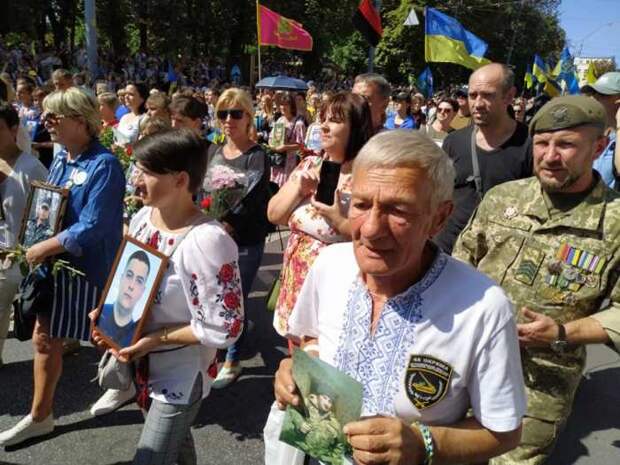 Марш защитников Украины, 24 августа 2019 года