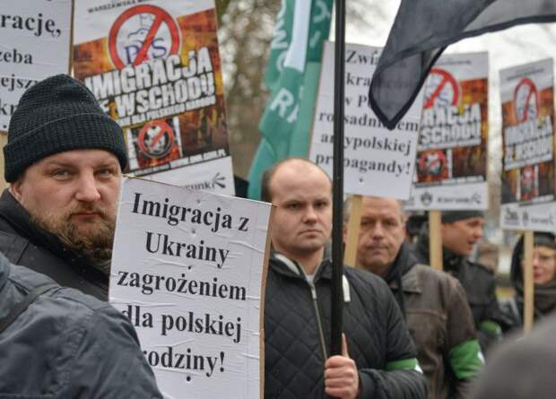 Антибандеровские и антиукраинские акции в Польше