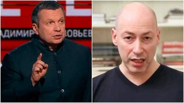 Соловьев резко ответил на призыв Гордона отгородить Донбасс забором