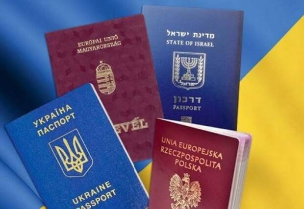 Киев решил давать двойное гражданство всем, кроме россиян