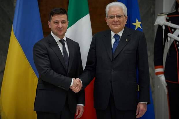 В рамках визита в Итальянскую Республику Президент Украины Владимир Зеленский встретился с Президентом Италии Серджио Маттареллой. 