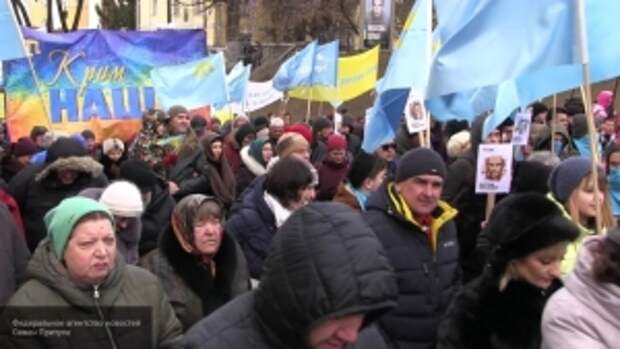 Марш меджлисовцев на Крым: «Будет очередная «небесная сотня»