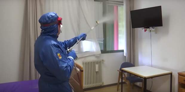 Работу российских военных врачей в Италии сняли на видео