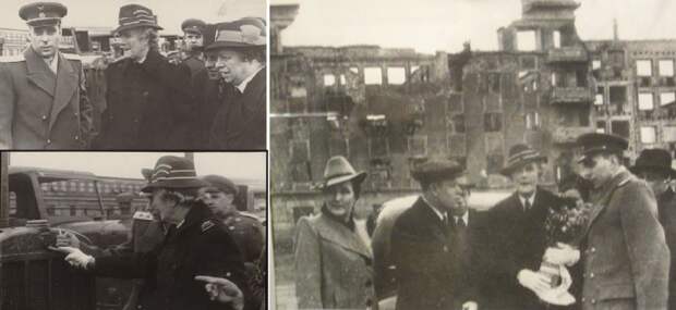 Клементина Черчилль в Сталинграде