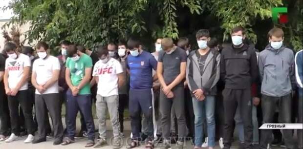 Всем республикам брать пример с Кадырова: Из столицы вывезли 100 молодых чеченцев