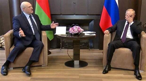 Путин на переговорах с Лукашенко предложил ему мягкое спасение из цугцванга