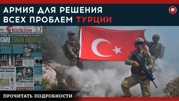 Турция хочет решить свои проблемы единой «пантюркистской армией»