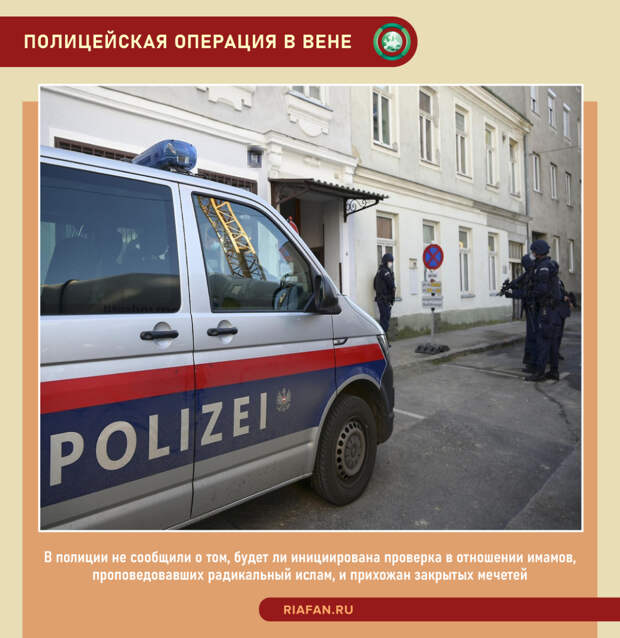 Полицейская операция в Вене