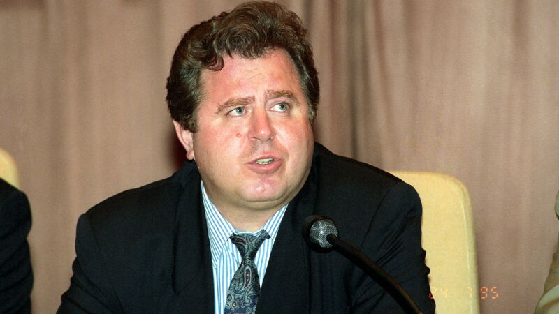 редседатель Российской объединенной промышленной партии Владимир Щербаков, 1995 год