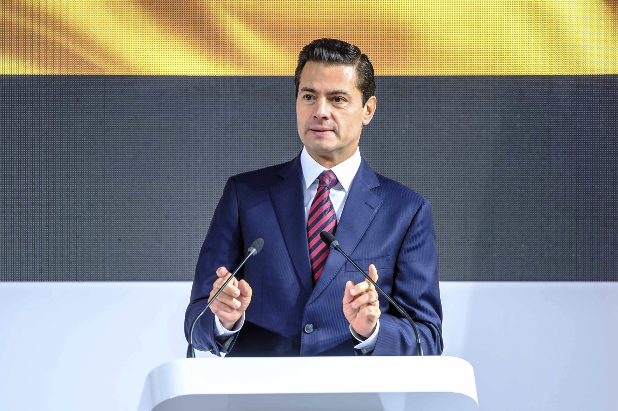 Бывший президент Мексики Энрике Пенья Ньето (2012-2017 годы)