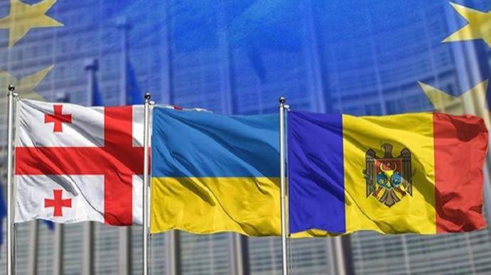 Украина, Грузия и Молдавия потребовали от ЕС интеграции